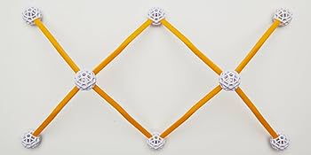 【中古】ZOMETOOL アドバンスドマスキット+蓄光パーツ ゾムツール Amazon | Zometool ゾムツール キット1 zom1001 | ボードゲーム